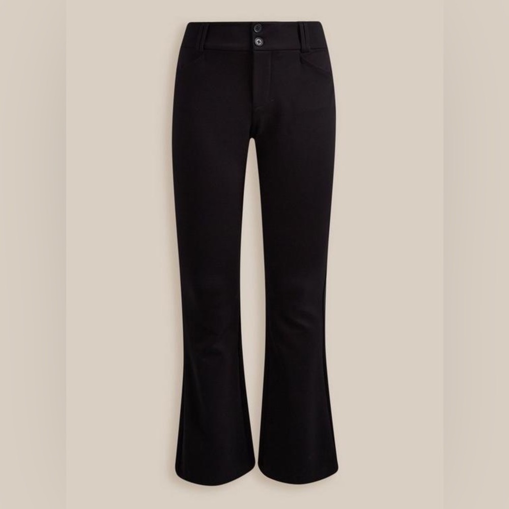 Torrid Size 14R Studio Luxe Ponte Mid-Rise, slim boot pant